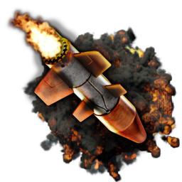 Explosive rocketry