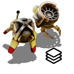 Worker robot cargo size 3