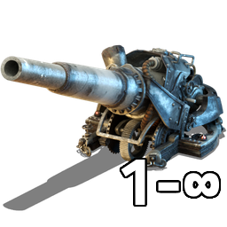 Artillery shell shooting speed 1+