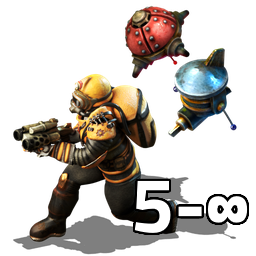 Follower robot count 5+