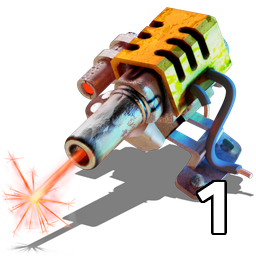 Laser shooting speed 1