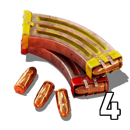 Physical projectile damage 4